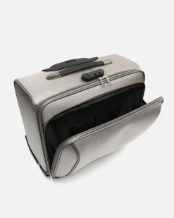 Maletín con ruedas con bolsillo para portátil (14