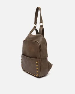 Mochila antirrobo con detalles metálicos