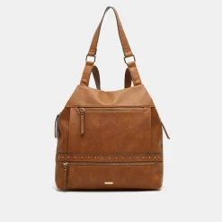 Mochila antirrobo con detalles metálicos