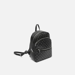 Mochila con detalles metalizados
