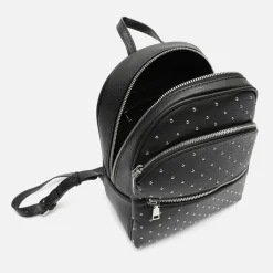 Mochila con detalles metalizados