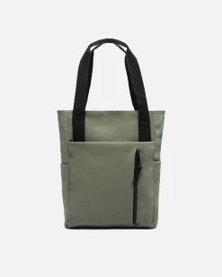 Mochila grande en nylon con bolsillo para portátil (14") y asa de hombro