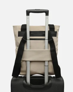 Mochila grande en nylon con bolsillo para portátil (14