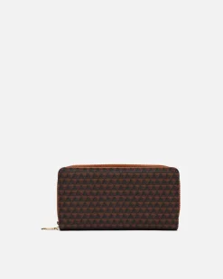 Monedero grande estampado