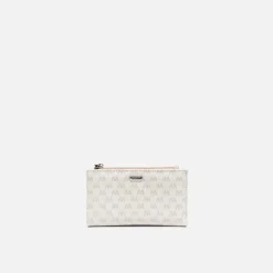 Monedero pequeño con estampado monogram