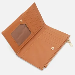 Monedero pequeño con estampado monogram