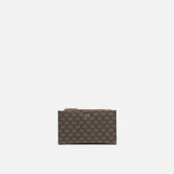 Monedero pequeño con estampado monogram