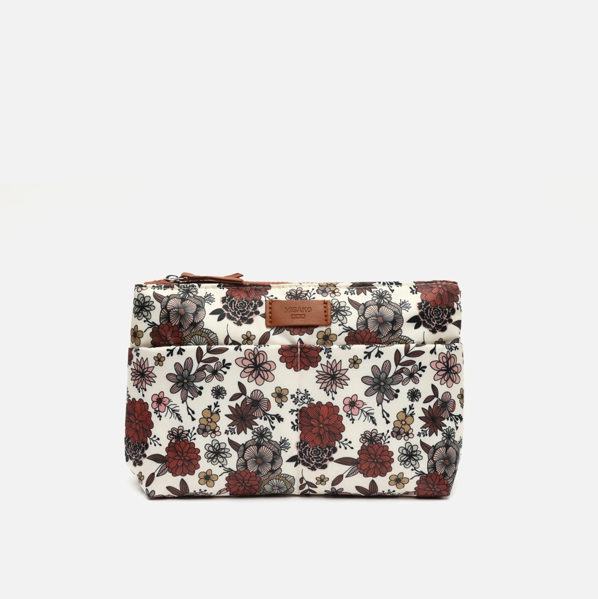 Neceser grande estampado con doble compartimento