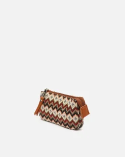 Portamonedas con estampado jacquard