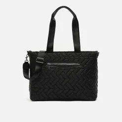 Portaordenador acolchado en nylon con bolsillo para portátil (13,3")