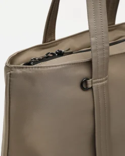 Portaordenador estilo bolso shopper en nylon (15