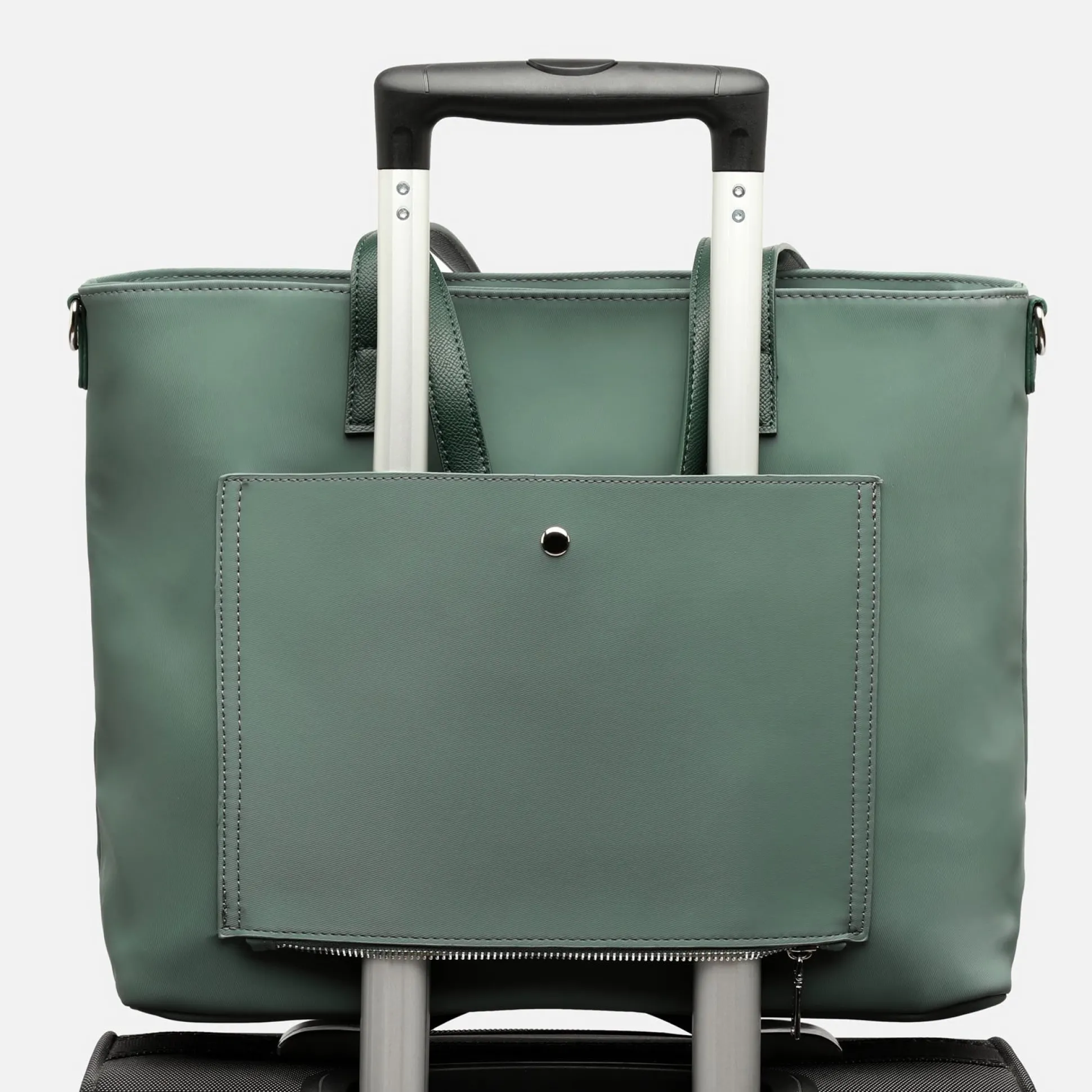 Portaordenador shopper con funda extraíble en nylon (13,3")