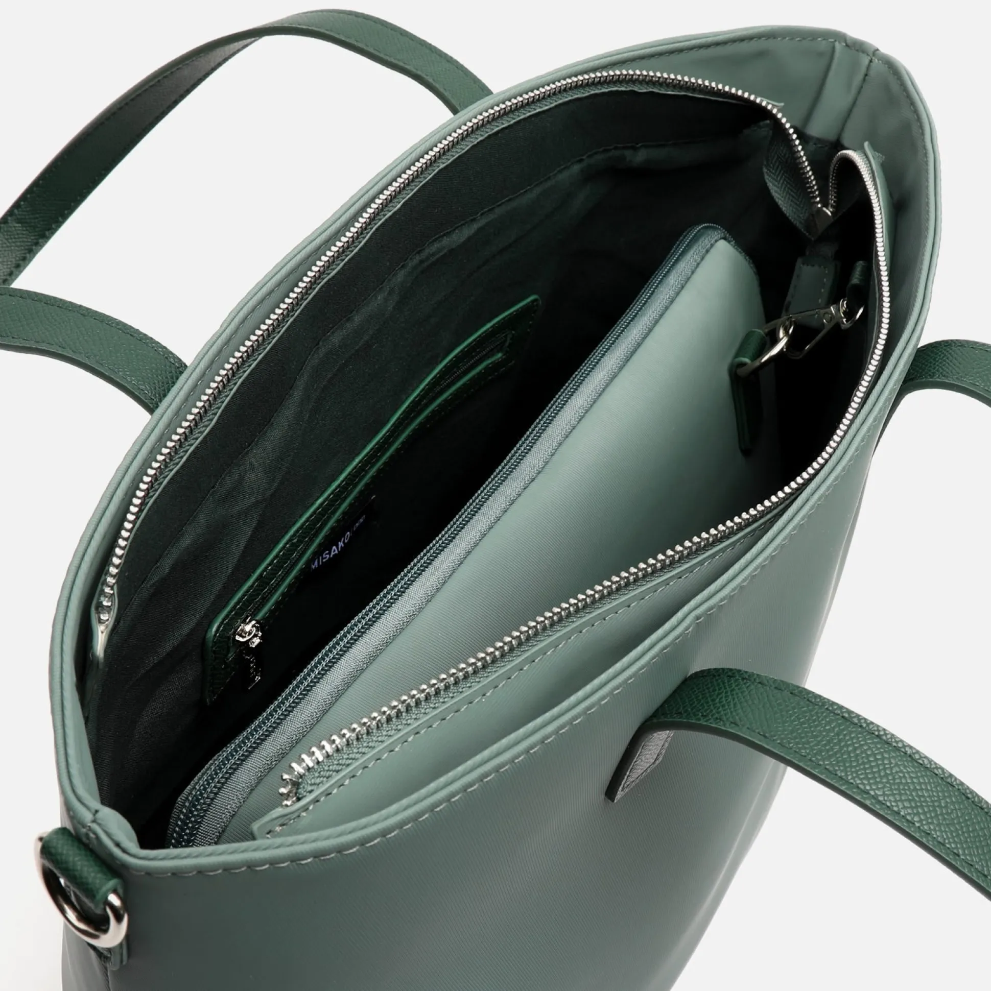 Portaordenador shopper con funda extraíble en nylon (13,3")