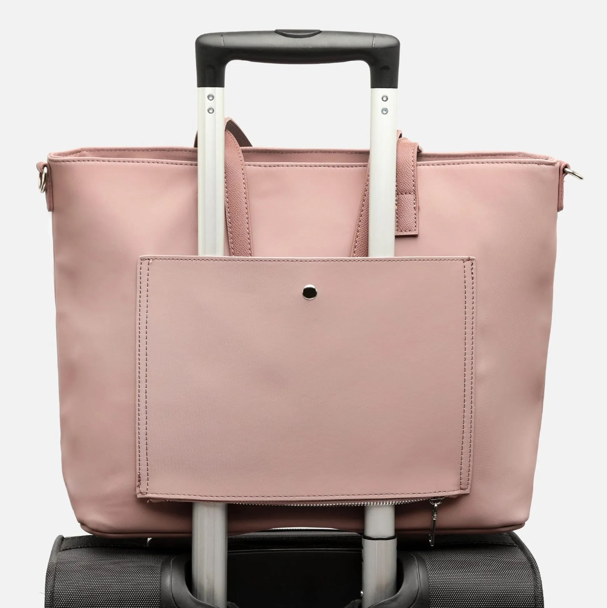 Portaordenador shopper con funda extraíble en nylon (13,3")