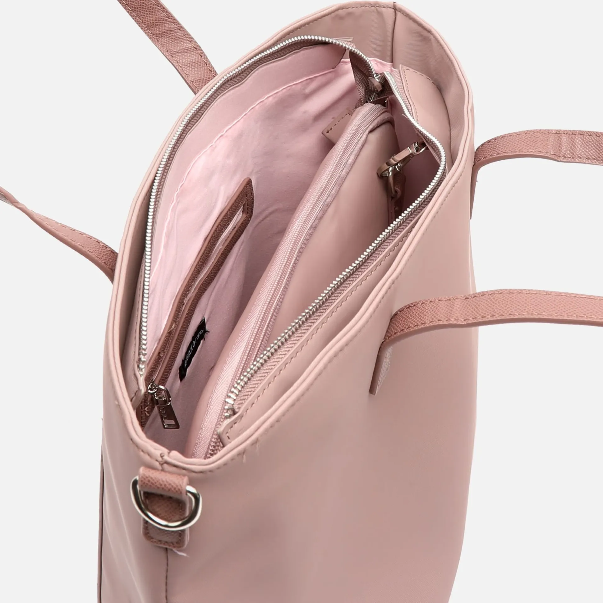Portaordenador shopper con funda extraíble en nylon (13,3")