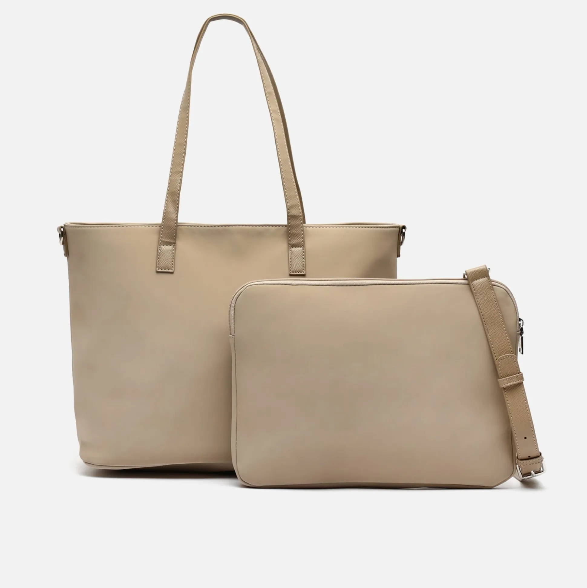 Portaordenador shopper con funda extraíble en nylon (13,3")