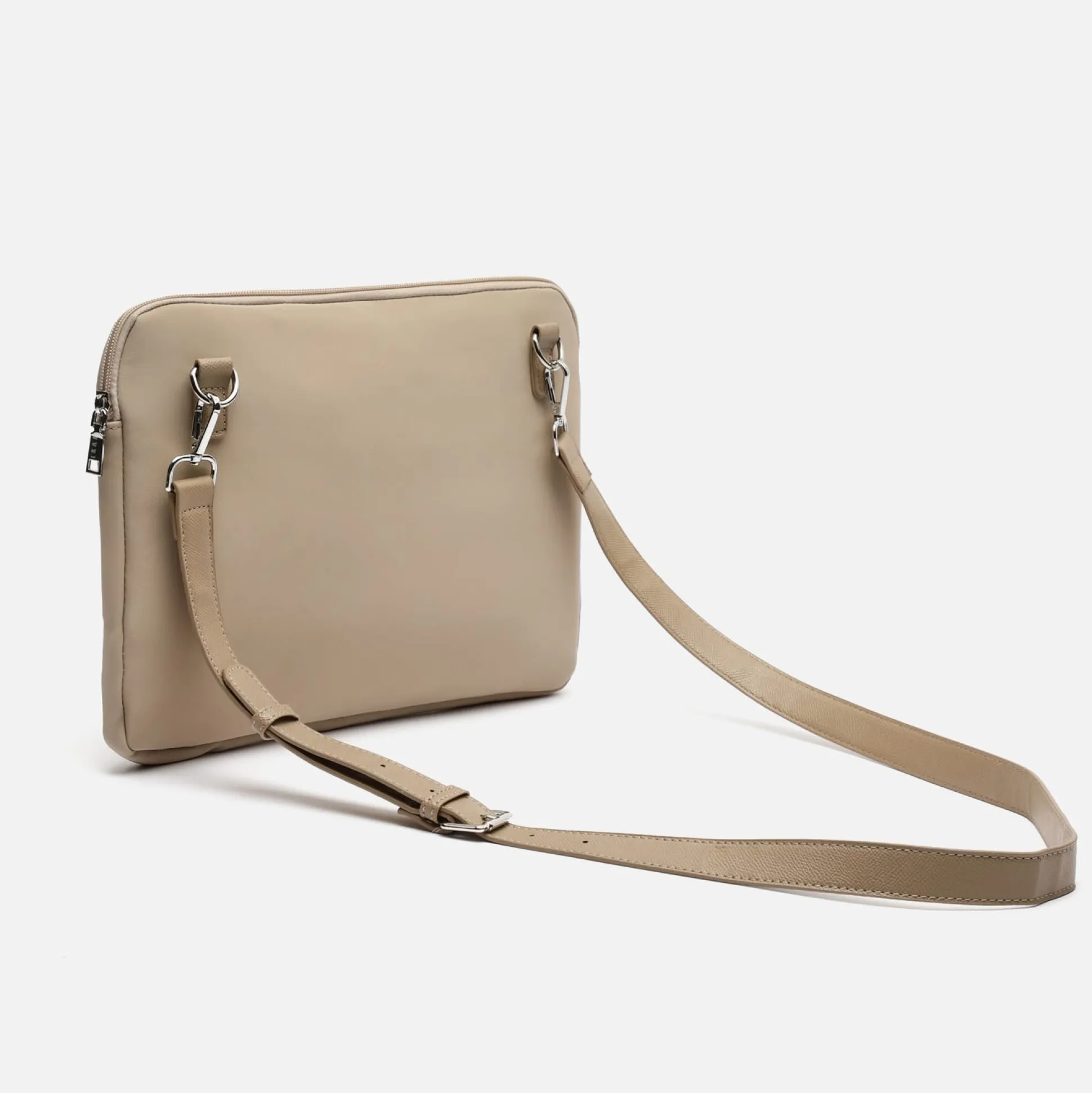 Portaordenador shopper con funda extraíble en nylon (13,3")