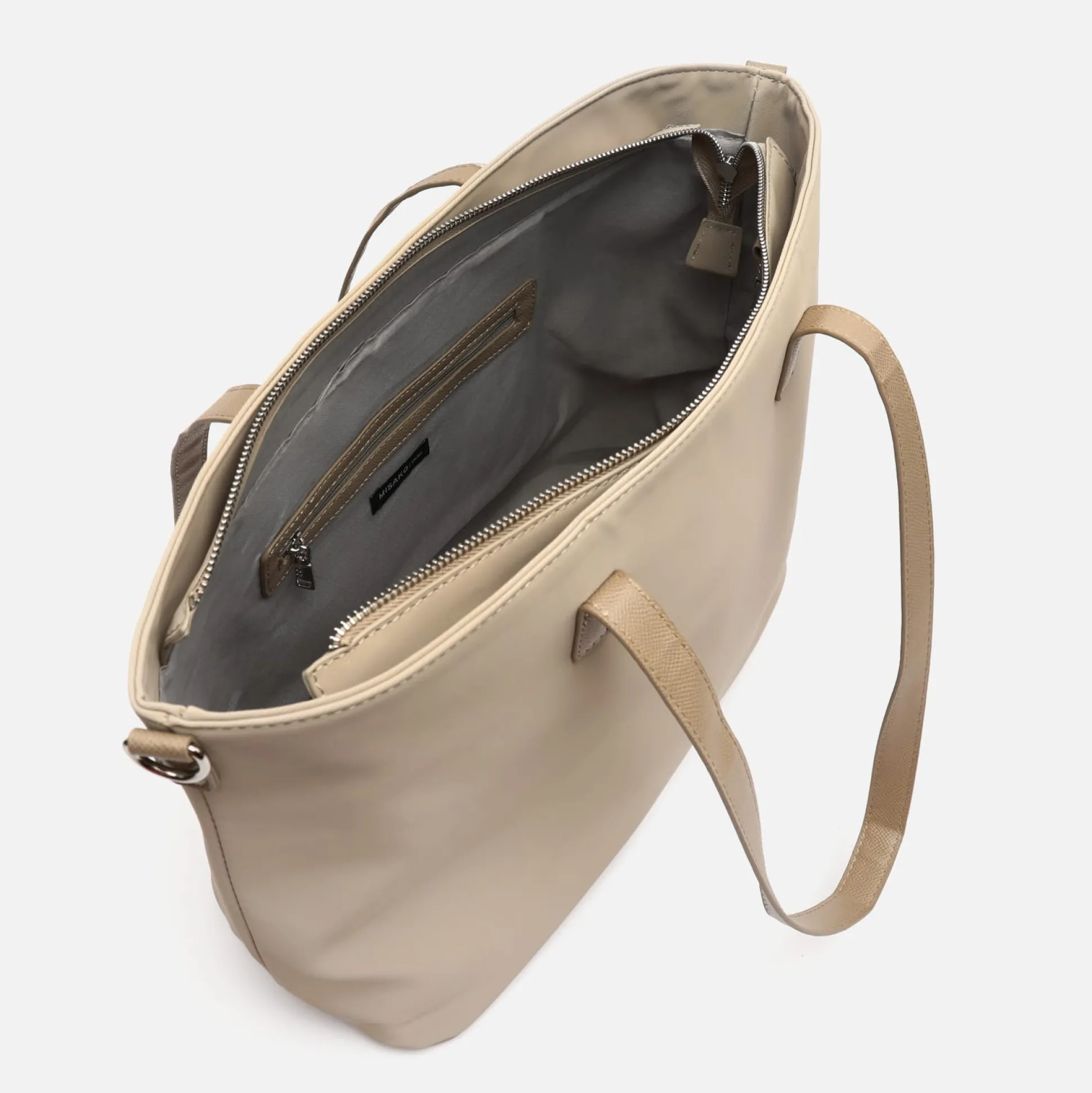 Portaordenador shopper con funda extraíble en nylon (13,3")