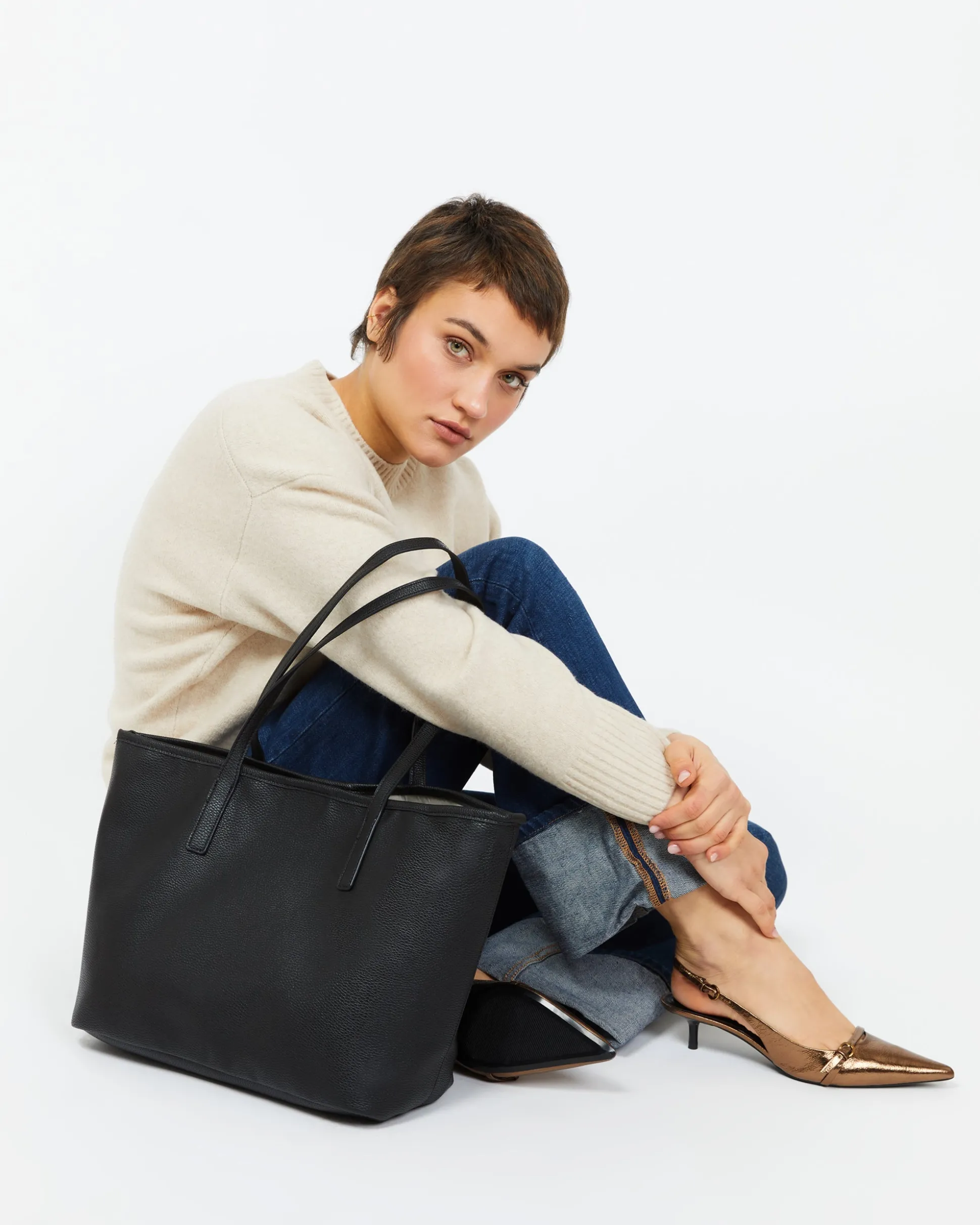Portaordenador shopper con funda para portátil (13,3")
